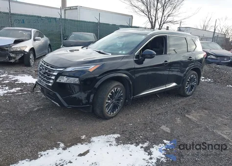 2025 Nissan Rogue Platinum Intelligent Awd z USA, uszkodzony, nr VIN JN8BT3DDXSW301894